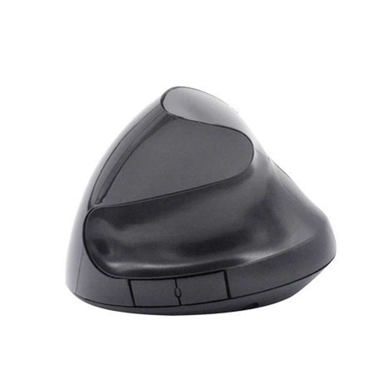 HH-111 5 Keys Wireless Vertical Charging Mouse Ergonomics Wrist Protective Mouse(Iron Gray)