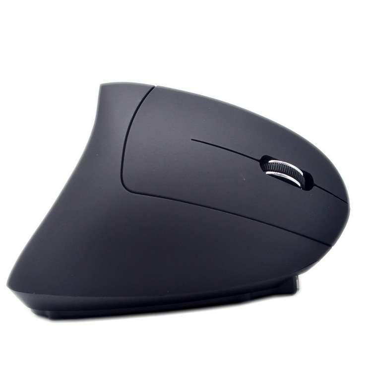 JS-5D 6 Keys 2.4G Ergonomic Vertical Mouse Cross-Border Wireless Charging Mouse(Wireless Charging Ty