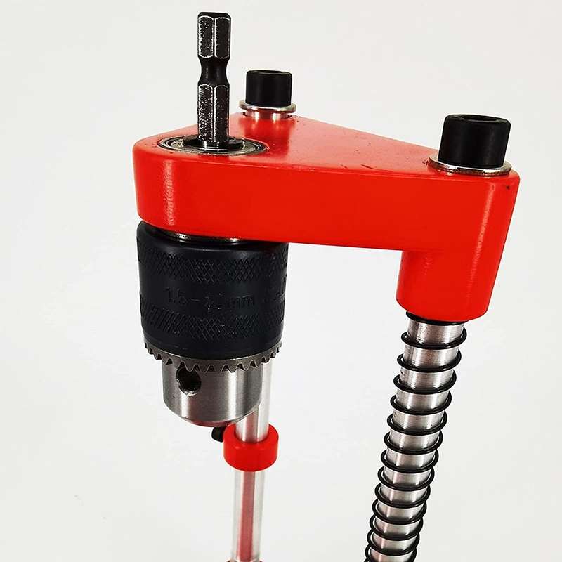 Accurate Positioning Belt Drilling Wood Drill Woodworking Locator Accessories Tool,Style: Plastic (R