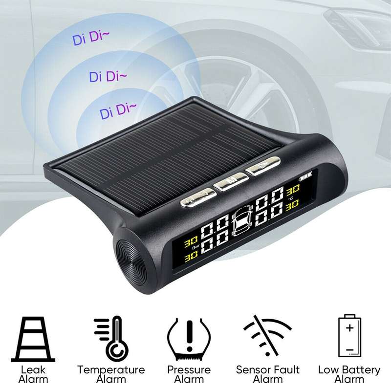 T1 Vehicle-mounted Solar Wireless Tire Pressure Monitoring System General-purpose Vehicle Tire Press