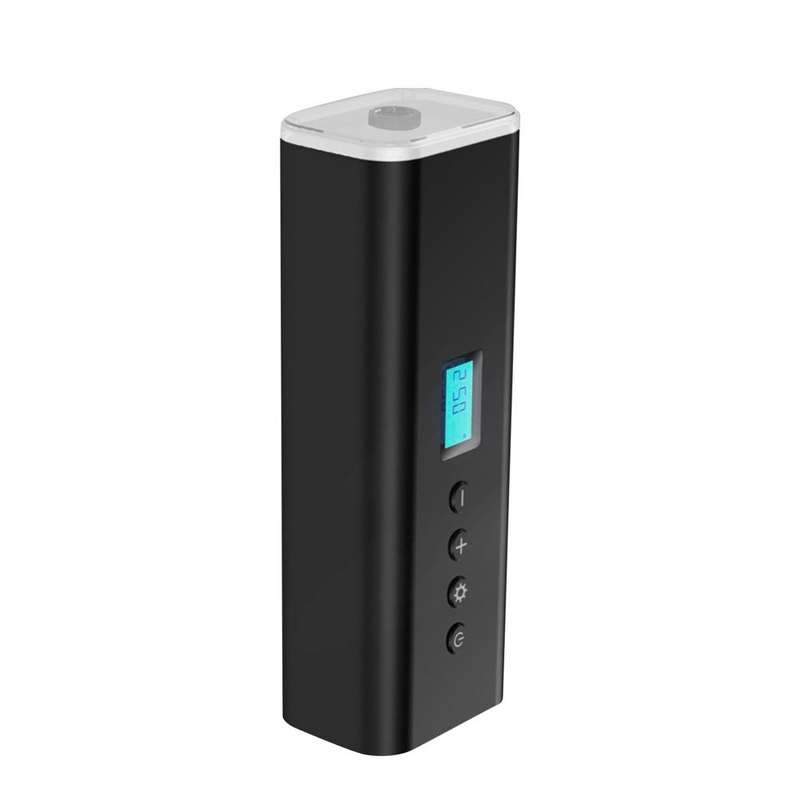 H68 Handheld Mini Wireless Smart Car Inflator Pump Portable Multifunctional Tire Air Pump(Black)