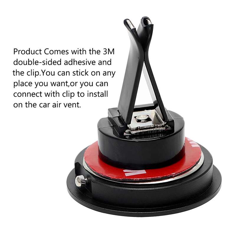 Car Clock Night Light Electronic Clock Car Decoration Quartz(Black Border)