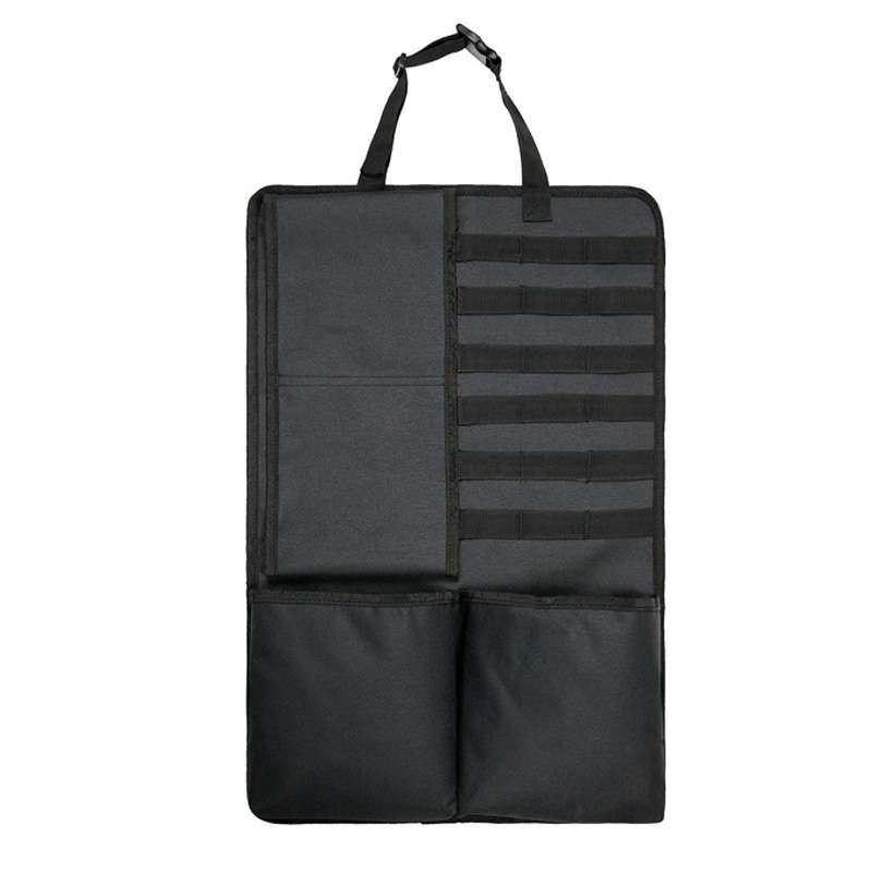 2 PCS Car Seat Back Hanging Bag Oxford Cloth Storage Bag(Black)