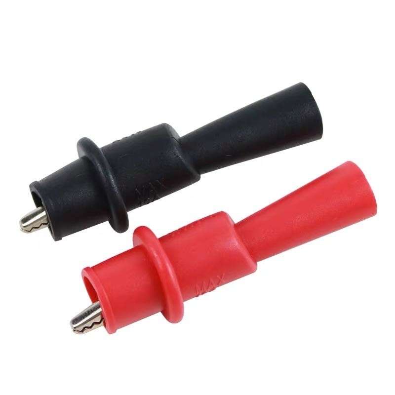 10 Pairs Multimeter Crocodile Clip Capacitor Clip Cover Pen Universal Accessories Connector Test Cli