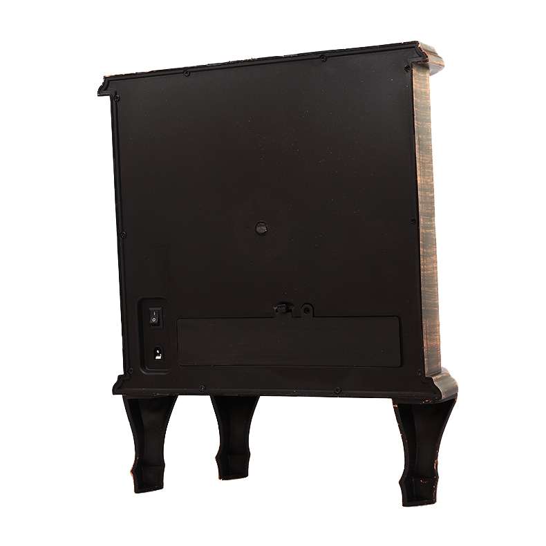 Fireplace Charcoal Lantern Simulated Flame Christmas Scene Decoration Window Home Decoration(As Show
