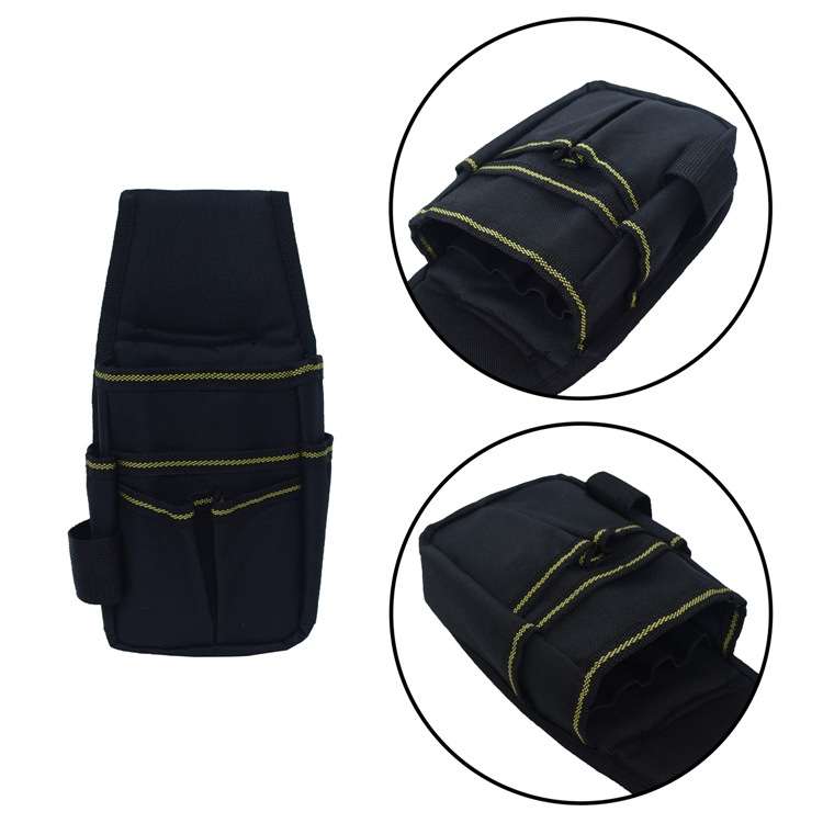 180317 Multifunctional Maintenance Tool Storage Bag Oxford Cloth Tool Waist Bag(Black)