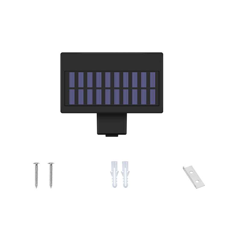 Outdoor Waterproof LED Street Lamp Landscape Energy Saving Spotlight Solar Light, Style: Body Sensin