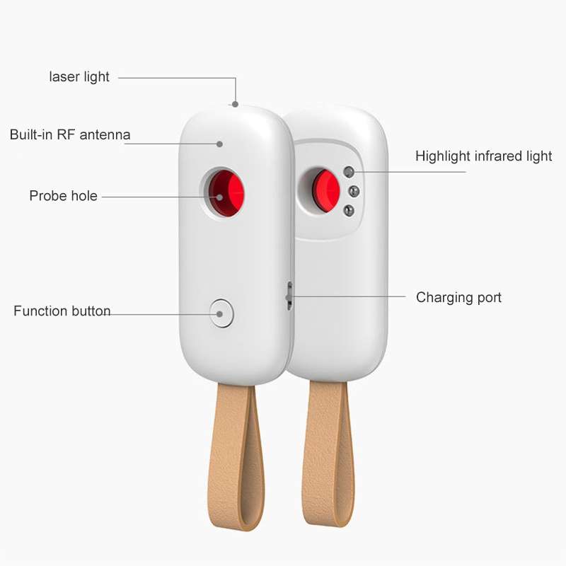 T6 Infrared Wireless Signal Detector Multi-Function Handheld Scanning Detector Anti-Monitoring Anti-