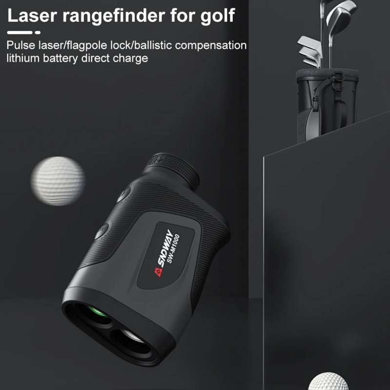 SNDWAY Telescope Golf Rangefinder Handheld Outdoor Altitude Angle Rangefinder, Model: SW-M1000 1000m