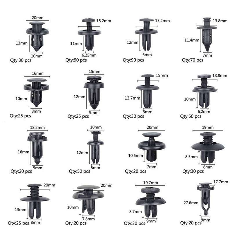 620 in 1 Buckle 16 Kinds Of Automobile Repair Parts