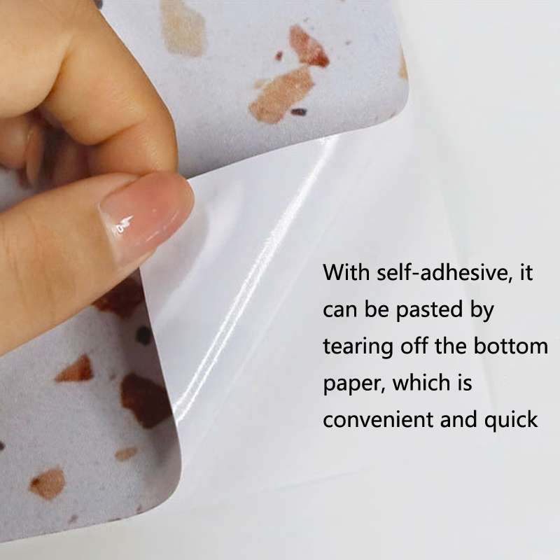 Kitchen Oil And Waterproof Stickers Ceramic Tile Stove High Temperature Self-Adhesive Wall Stickers