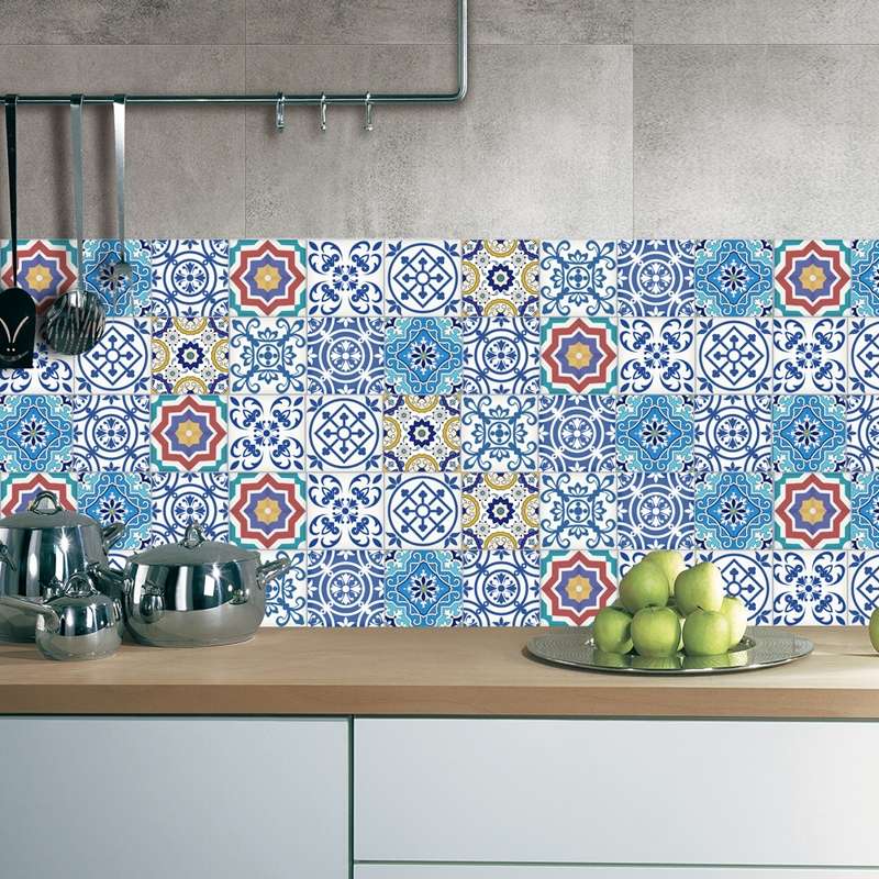 Thickened 3D Self-Adhesive Wall Tile Sticker Kitchen Oil-Proof PVC Sticker(005)