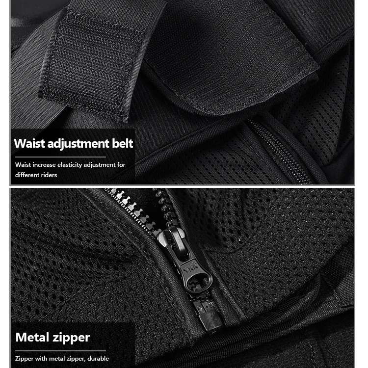 GHOST RACING F060 Motorcycle Armor Suit Riding Protective Gear Chest Protector Elbow Pad Fall P
