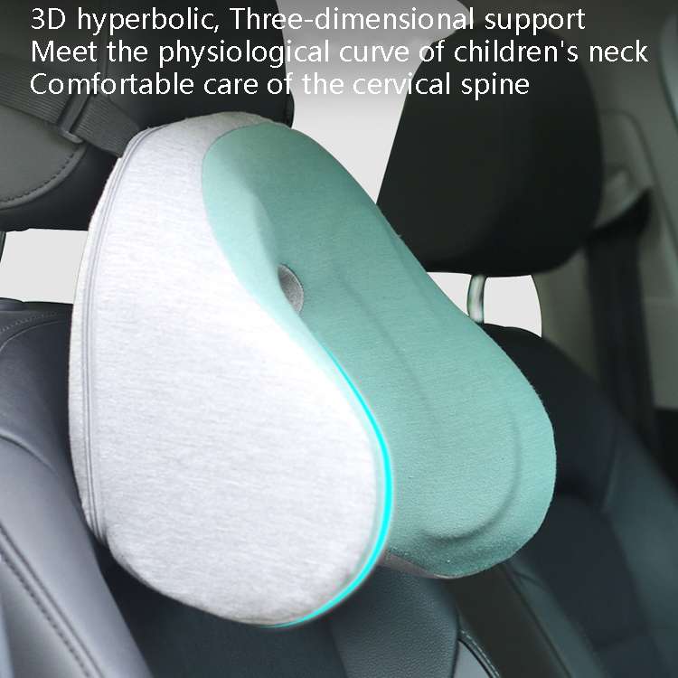 Children Car Head Pillow Car Interior Supplies Travel Sleep Adjustable U-Type Memory Cotton Neck Pil