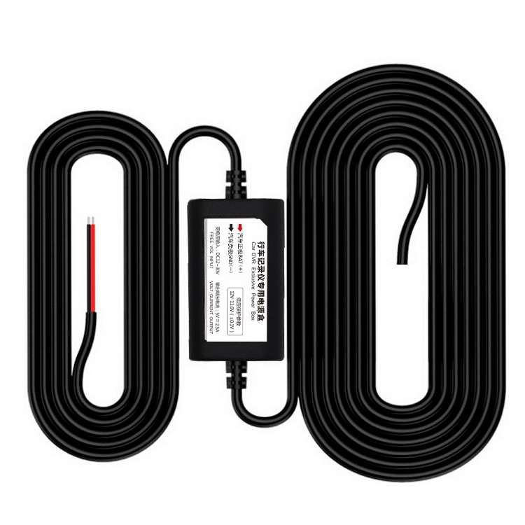 Car OBD Low-Voltage Protection Parking Monitor Power Cord 12V Turn 5V 2.5A Step-down Line, Specifica