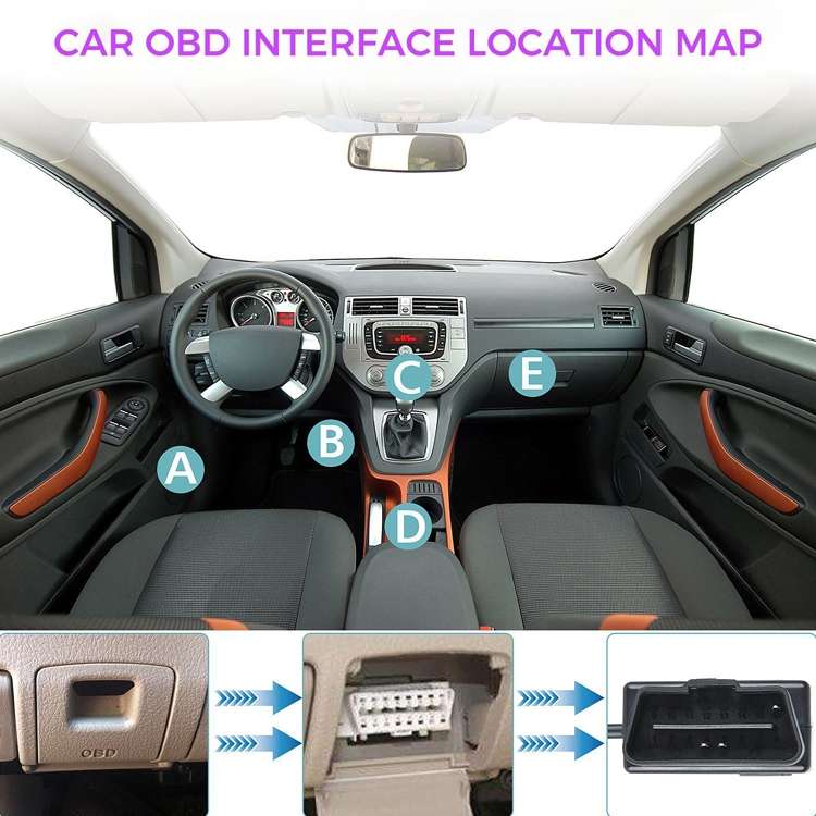 H525 Driving Recorder OBD Radar Line Microwave Induction Antihyline With Low Voltage Protection Car