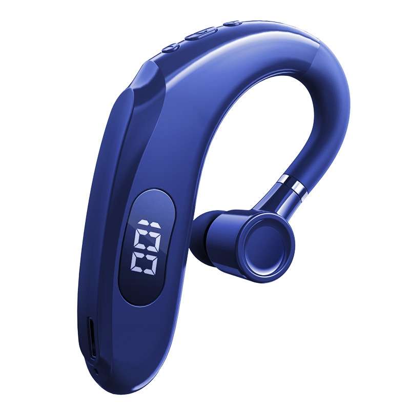 Q20 Bluetooth 5.2 Business Digital Display Sports Earhook Stereo Earphone(Green)