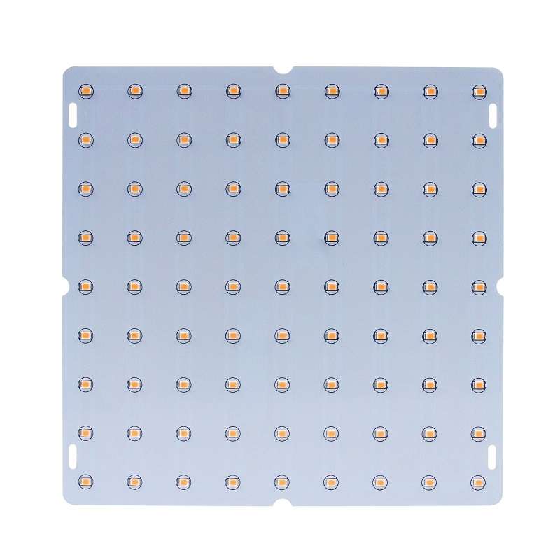 LED Plant Growth Light Indoor Quantum Board Plant Fill Light, Style: D2 25W 81 Beads UK Plug (Pink P