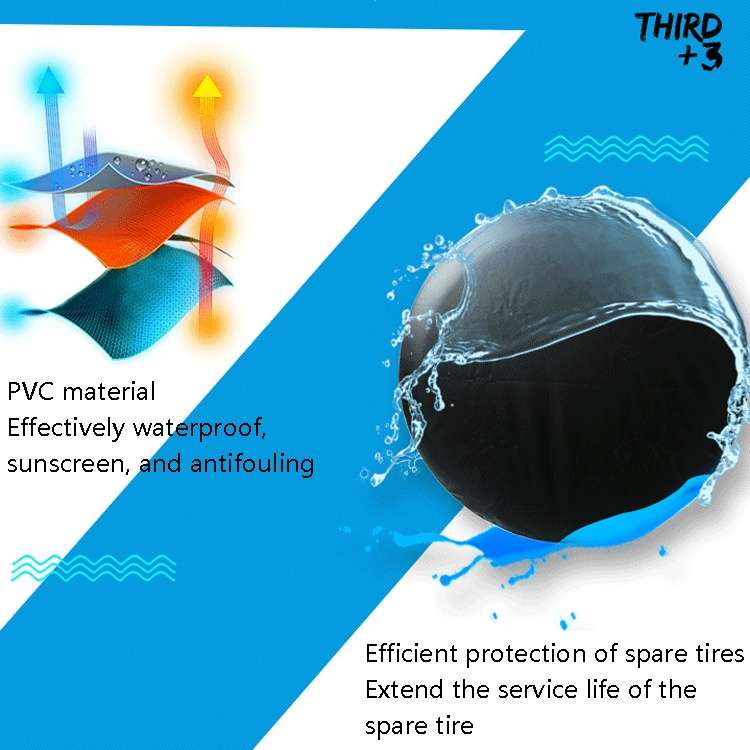 PVC Tire Cover Waterproof and Dust-proof Car Spare Tire Cover, Size: 15 inch