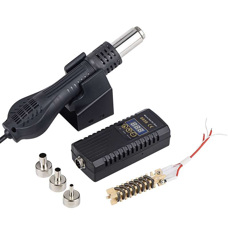 Digital Display Temperature Control Hot Air Desoldering Station(JCD8858 220V EU Plug)