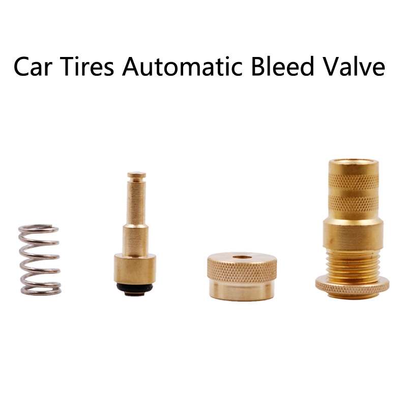 4 PCS / Set 082 SUV Car Tires Automatic Bleed Valve(Yellow)