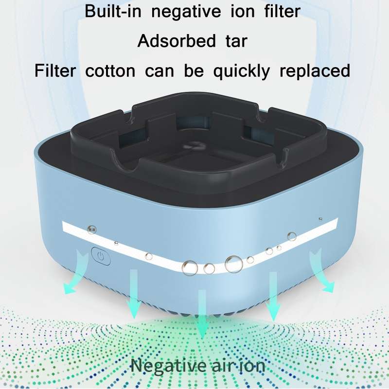 Electronic Ashtray Household Air Purifier(Fashion Ash)