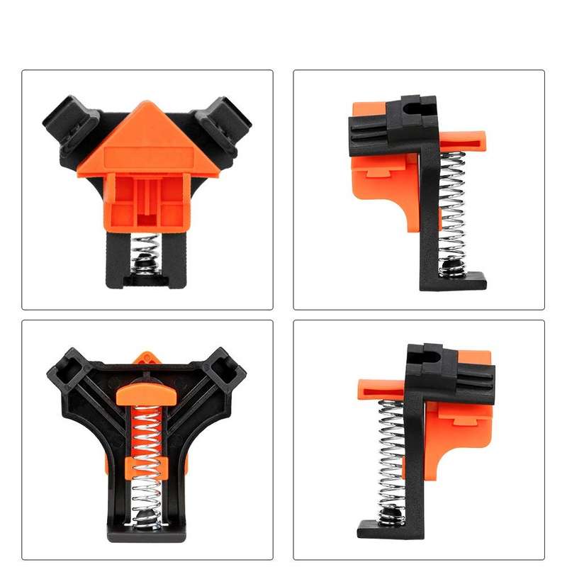 4 PCS/Set 90 Degree Woodworking Right Angle Clip(OPP Bag)