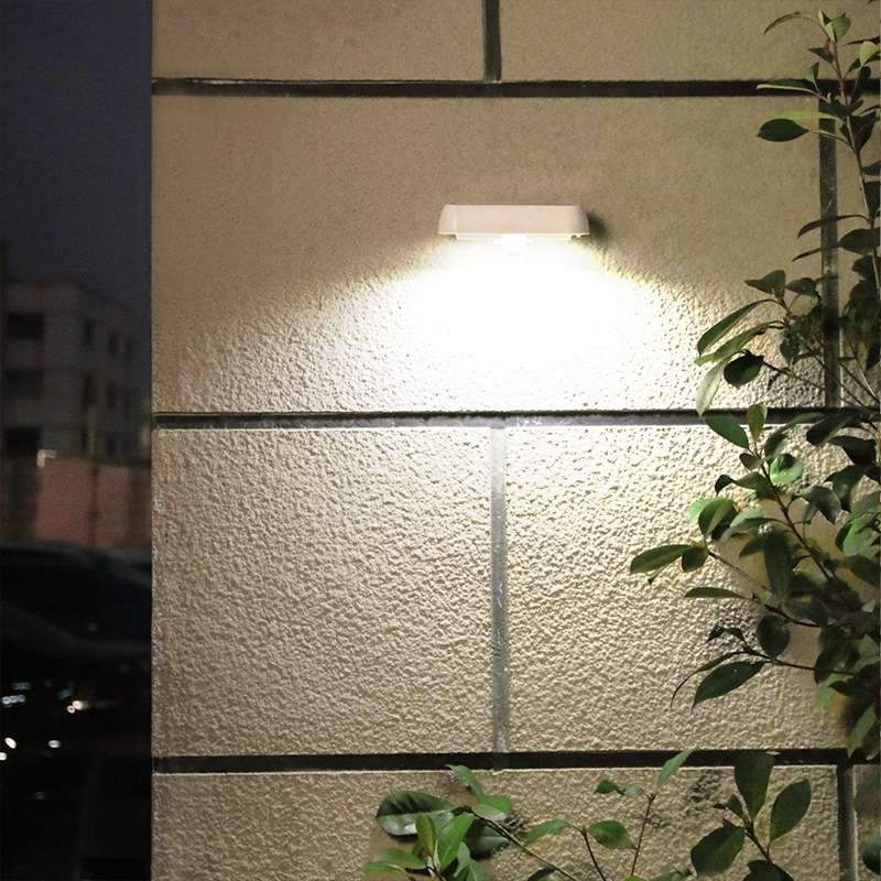12 LED Solar Outdoor Waterproof Body Sensor Wall Light(Black Shell-White Light)