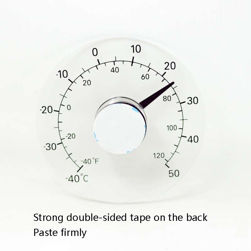 T9110D Outdoor Thermometer Door And Window Glass Split Waterproof Thermometer