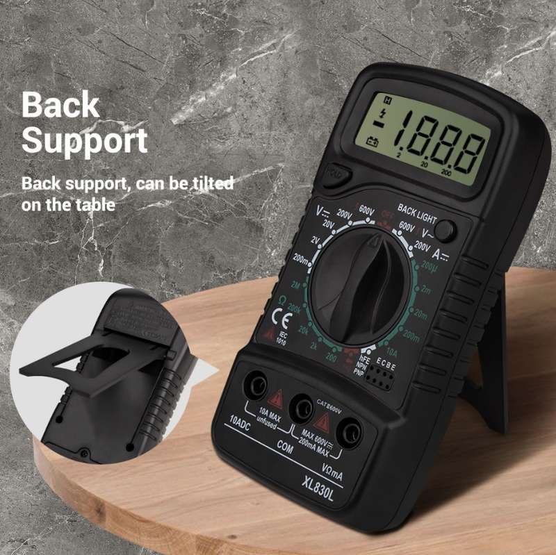 ANENG XL830L Multi-Function Digital Display High-Precision Digital Multimeter, Specification: Bubble