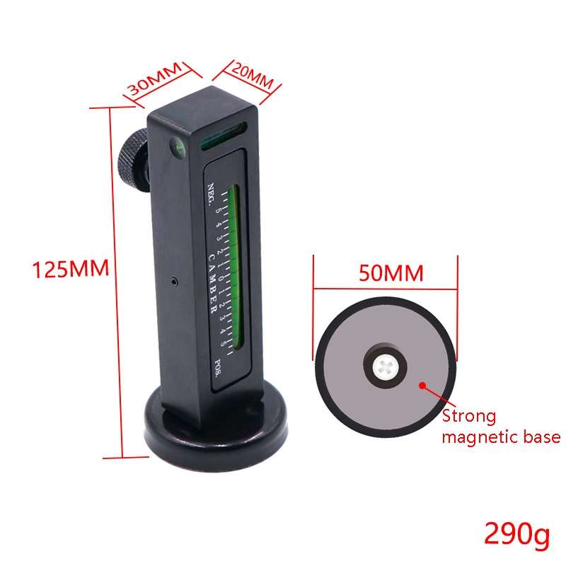 Automotive Four-Wheel Positioning Magnetic Level(Black)