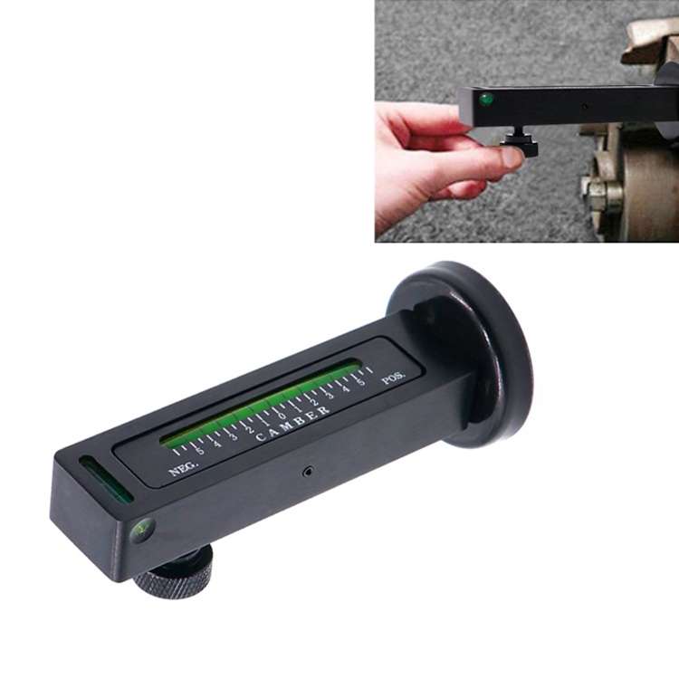 Automotive Four-Wheel Positioning Magnetic Level(Black)