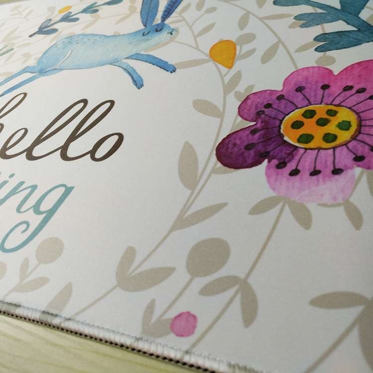 Cute Cartoon Non-Slip Desk Mat, Size: 300 x 800 x 5mm Seaming(002)