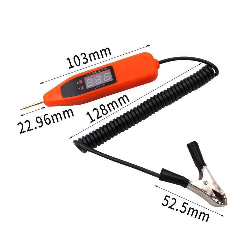Auto Repair LCD Test Pen Car Circuit Repair Tool(Black)