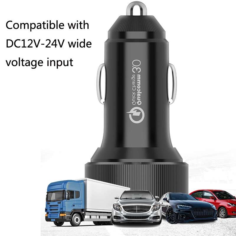 QIAKEY TM330 Dual Port Fast Charge Car Charger