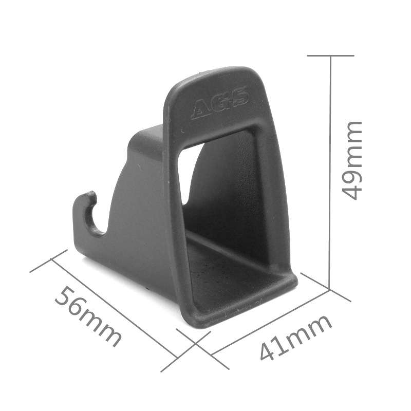 10 Pairs CSJY-4001 Car Child Safety Seat Interface Guide Slot(Black)