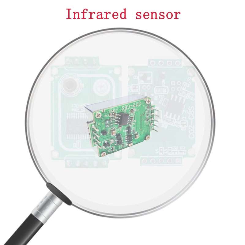 AK4 Infrared 5 in 1 CO2 HCHO TVOC Detector Temperature Hygrometer