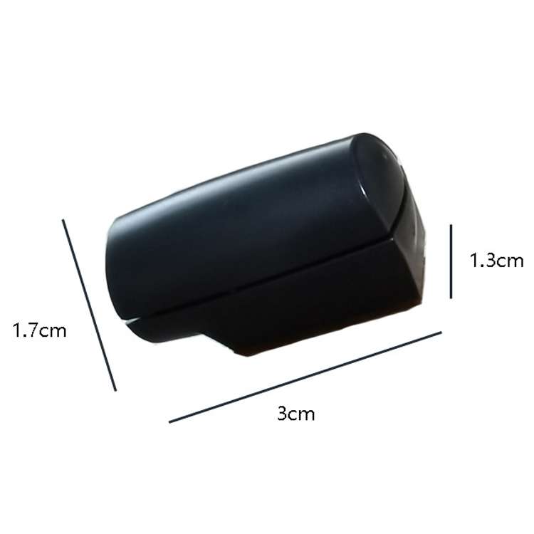 LC-416-E 3 Pairs Mini Car Animal Driven ABS Animal Alarm(Black)