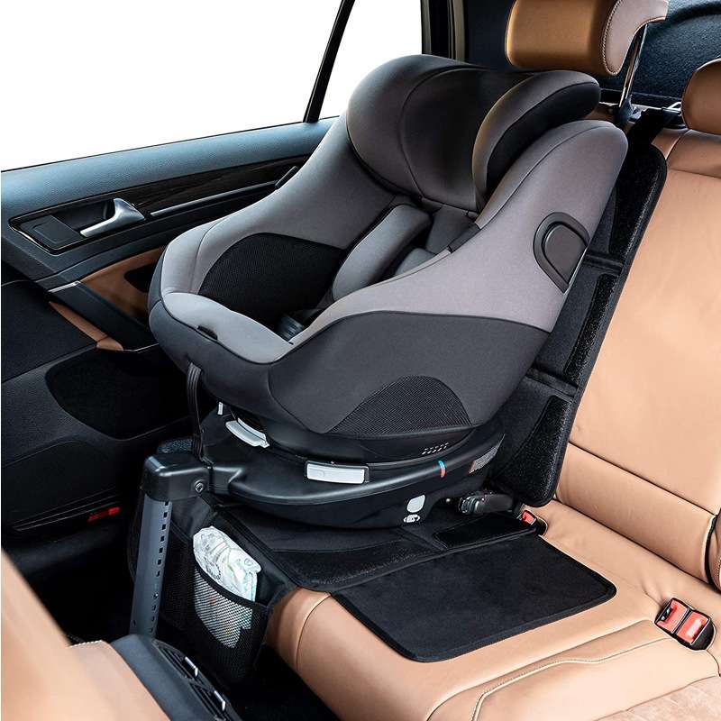 Child Car Seat Anti-Skid Protection Pad(Black)