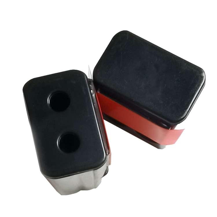 3 Pairs Ultrasonic ABS Animal Screwdriver Square Animal Alarm(Black)