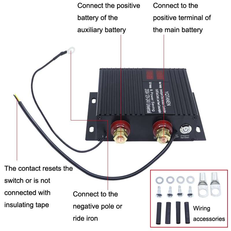 1069 250A RV Modified Dual Battery Protector