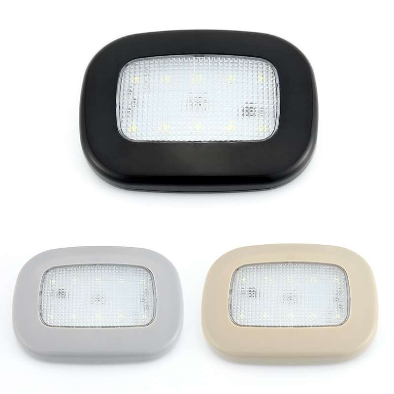 Y-975 Car Reading LED Trunk Light(Gray Shell - White Light)