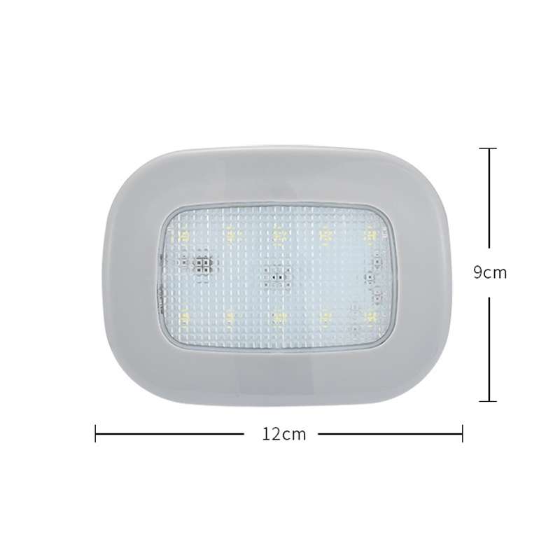Y-975 Car Reading LED Trunk Light(Gray Shell - White Light)