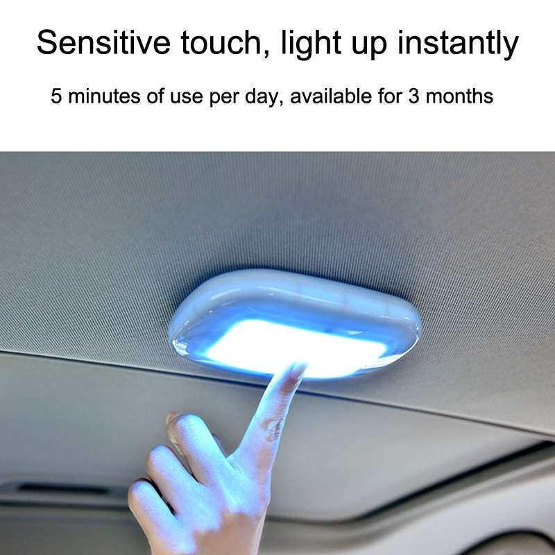 Y-975 Car Reading LED Trunk Light(Gray Shell - White Light)