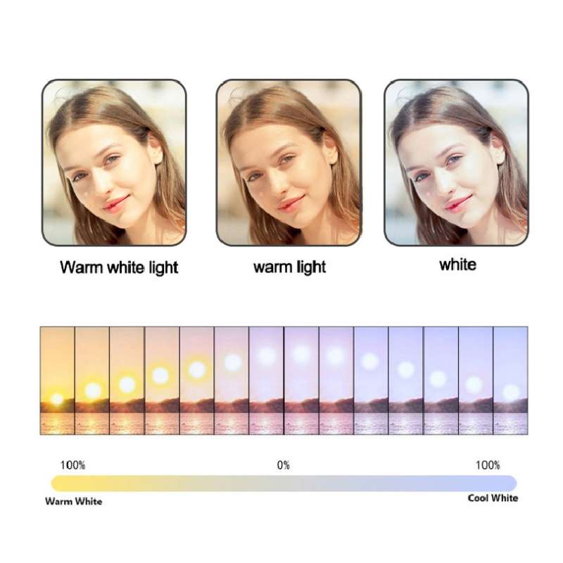 CYKE Q6 Selfie Live Broadcast Ring Beautifying Light(Fill Light)