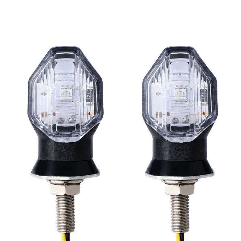 2pcs Motorcycle Steering Lamp Small Shark LED Highlight(MK-100)