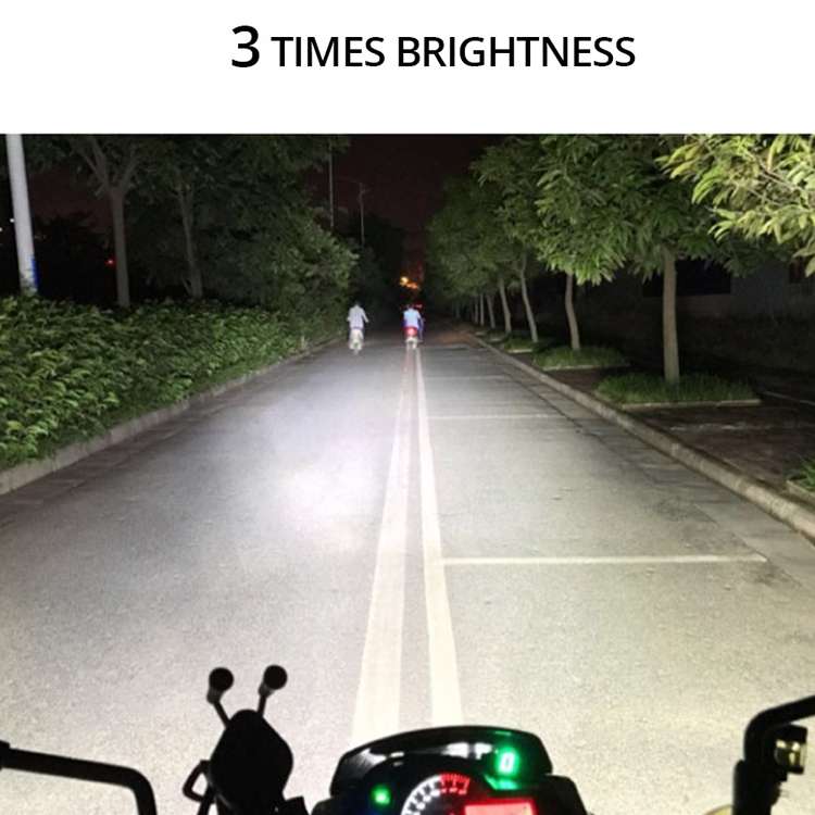 2 PCS MK-265 Motorcycle Character Shooting Light Auxiliary Day Running Light, Style: 16 LEDs