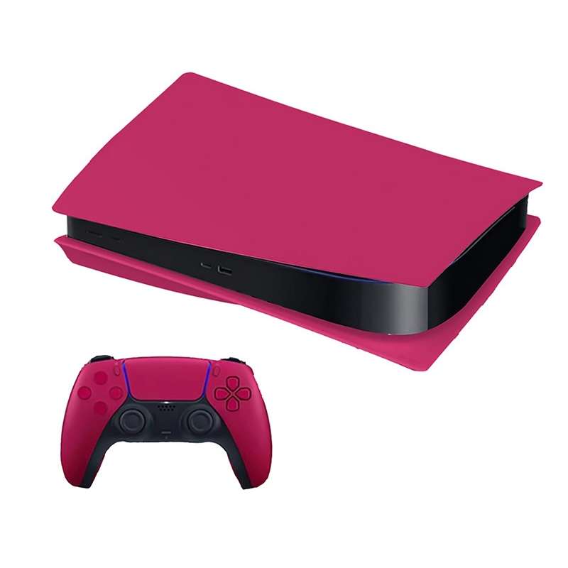 Game Accessories Host CD-ROM Version Replacement Shell Protective Shell For PS5(Blue)