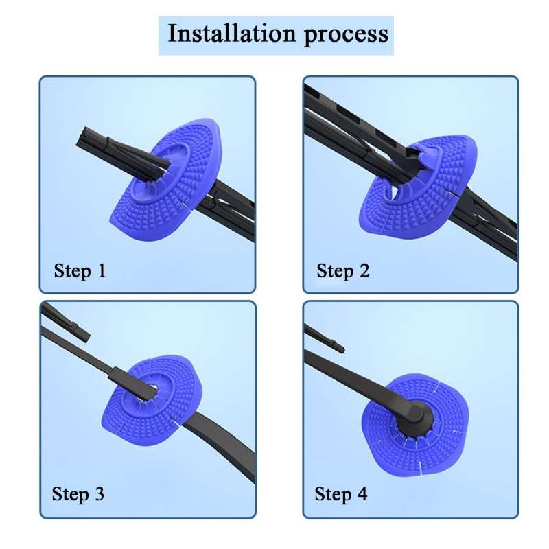 Car Wiper Hole Silicone Protective Cover, Size: Small Hole(Gray)