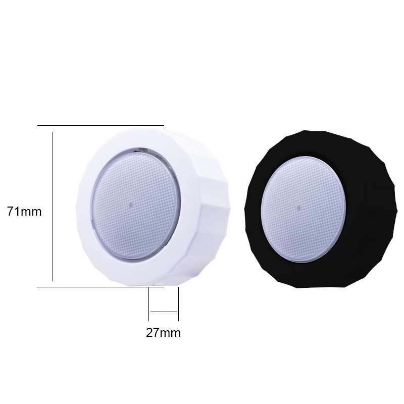 Z7 Car Ceiling USB Wireless Strobe Reading Light, Color: Black